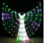 Full color dance led isis wings for performance